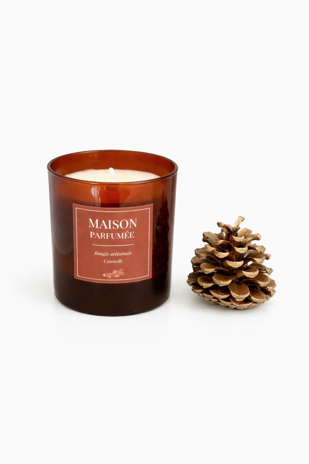 Bougie parfumée Cannelle 220g